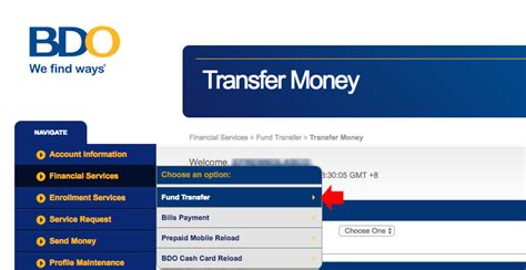 bdo money transfer